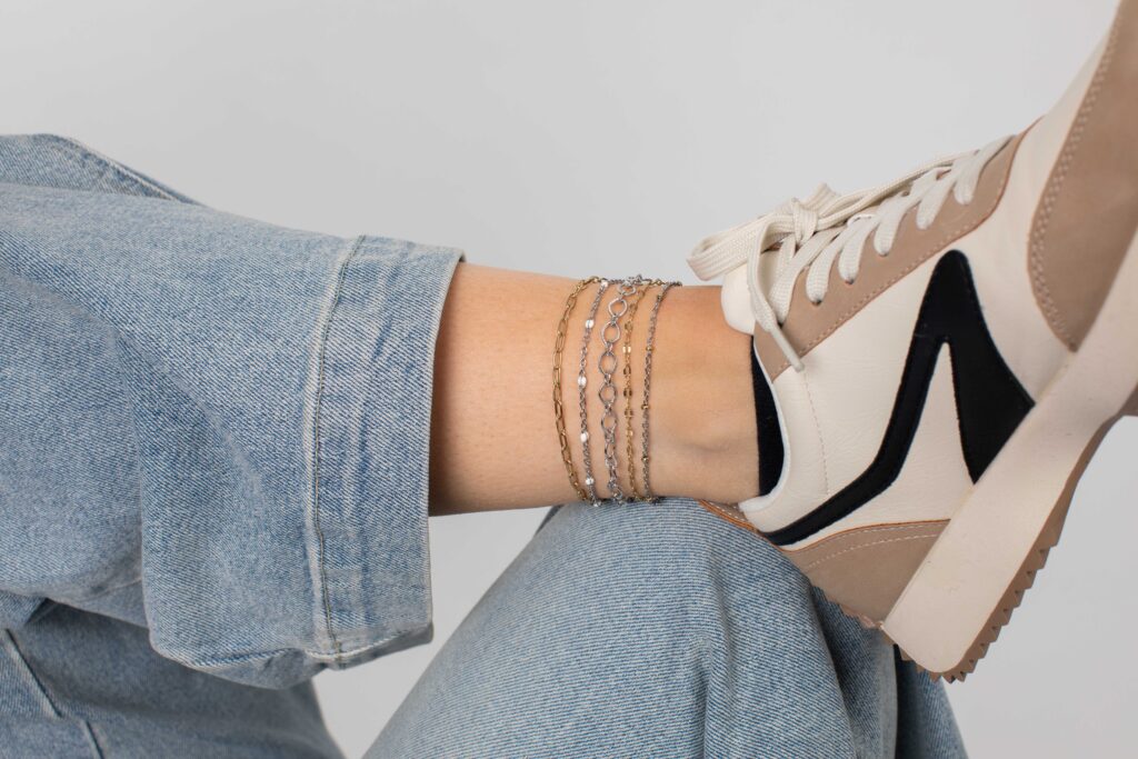 PermaLinx Permanent Jewelry Anklet Options