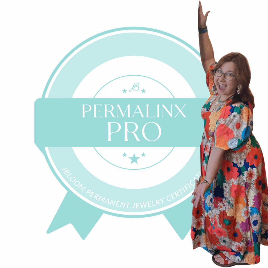 PermaLinx Pro Certification Logo with Amy Burris - Certified PermaLinx Pro